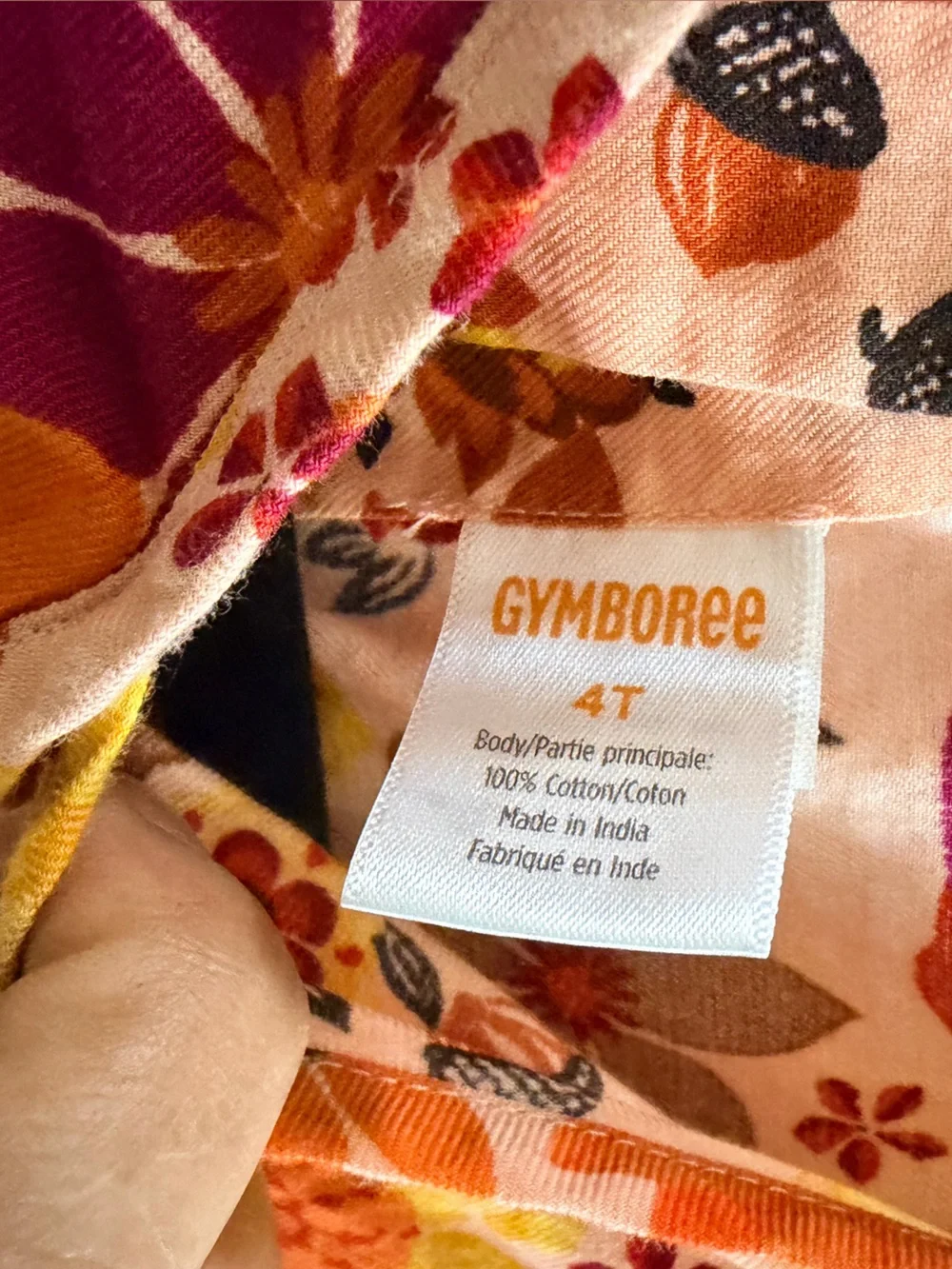 Gymboree Girls Mommy & Me Harvest Floral Tiered Dress